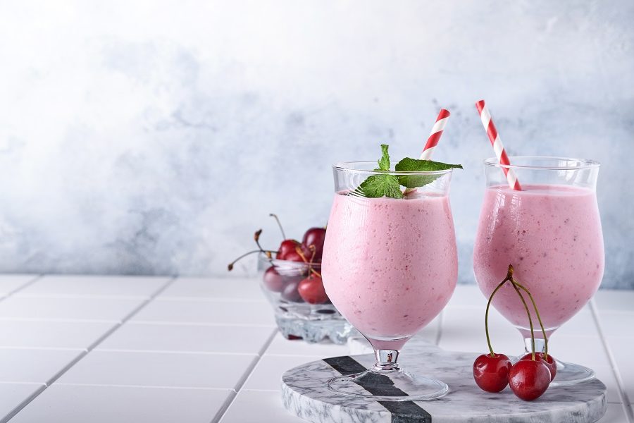 Cherry Vanilla Frappe - Simply Well